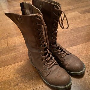 Madden Girl Brown Boots